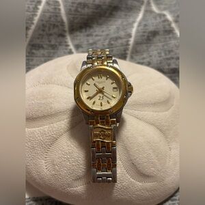 Two-Tone Gold and Silver Women's Watch